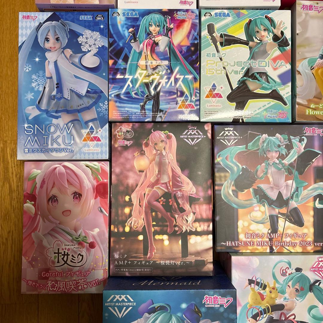 初音ミク　フィギュア　いろいろセット