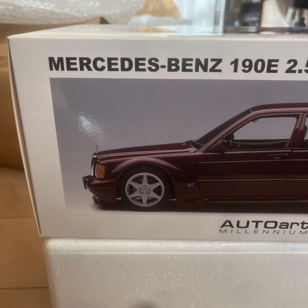 オートアート 1/18 メルセデスベンツ 190E エボリューションⅡ レッド