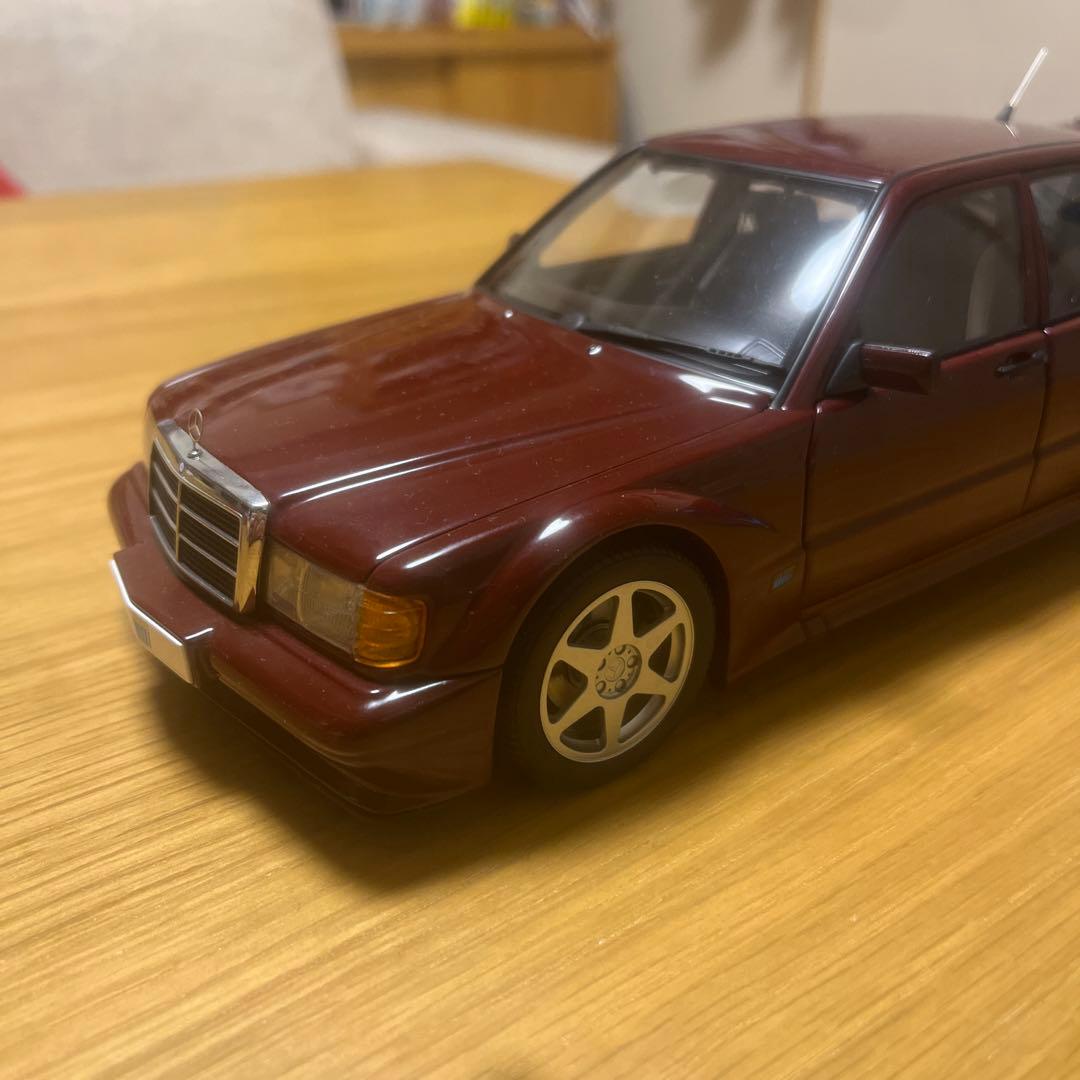 オートアート 1/18 メルセデスベンツ 190E エボリューションⅡ レッド