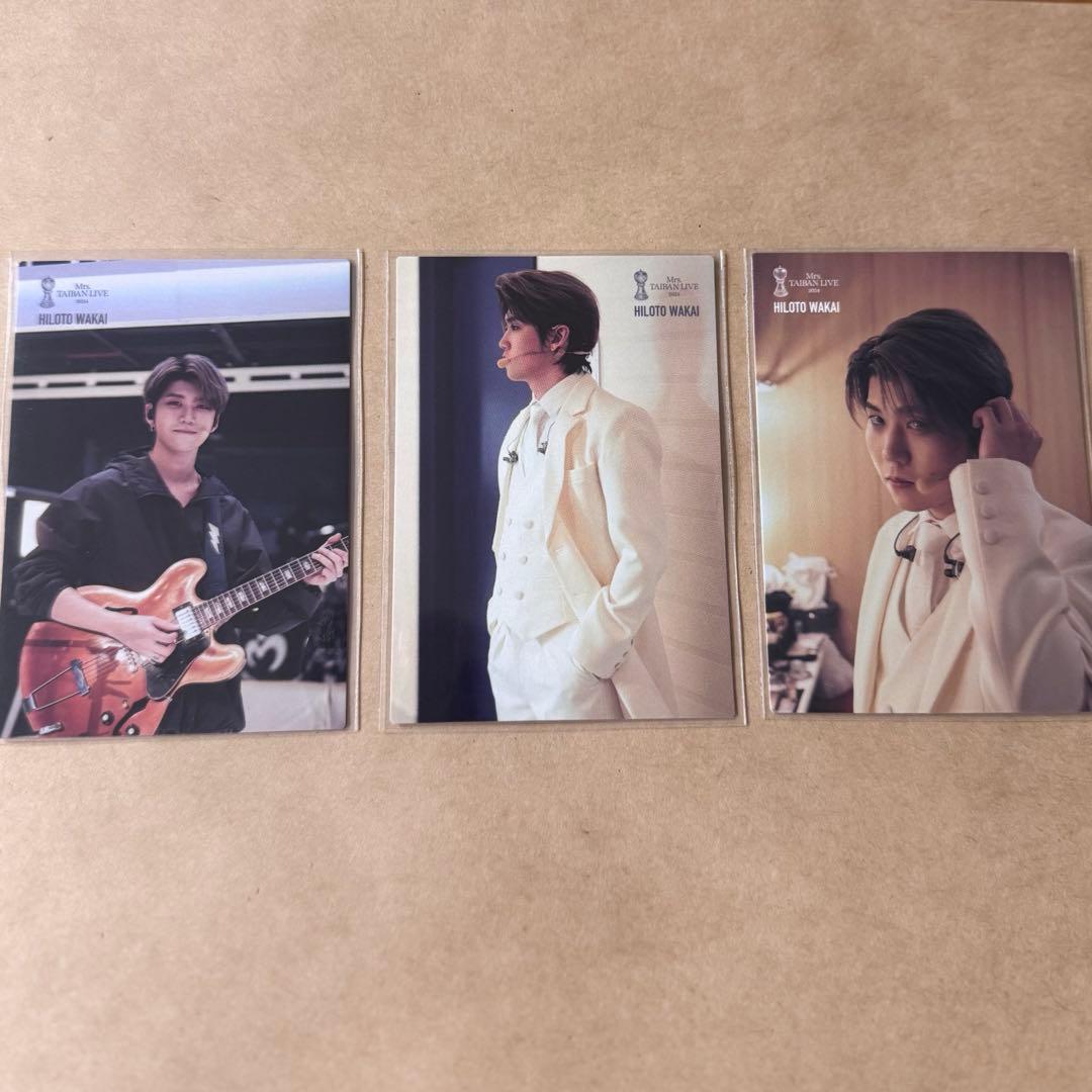 若井滉斗 ライブ】Mrs. GREEN APPLE フォトカード 若井滉斗 大森元貴Utopia