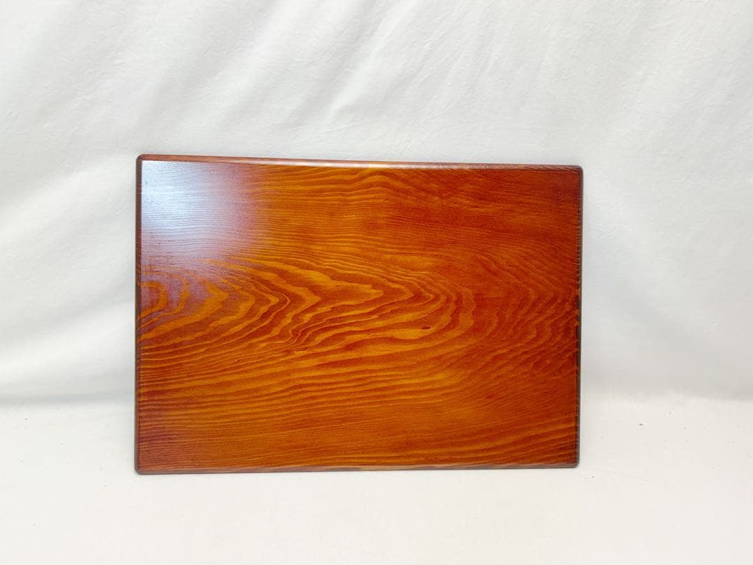 未使用 華道具 京塗師 新山閑斎作 松の木摺漆 蛤板 啐啄斎好写 共箱