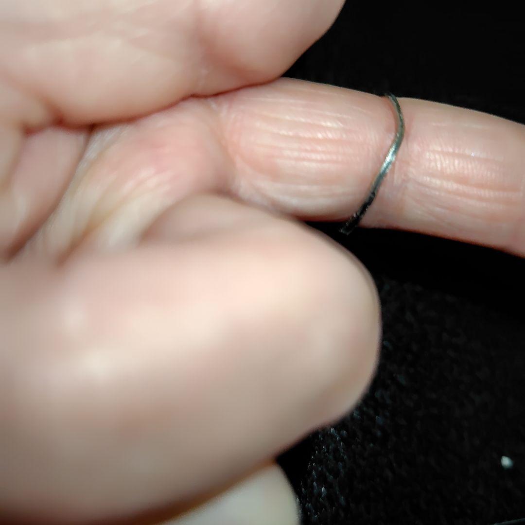 専用pt950 ハーフエタニティリンク　14号