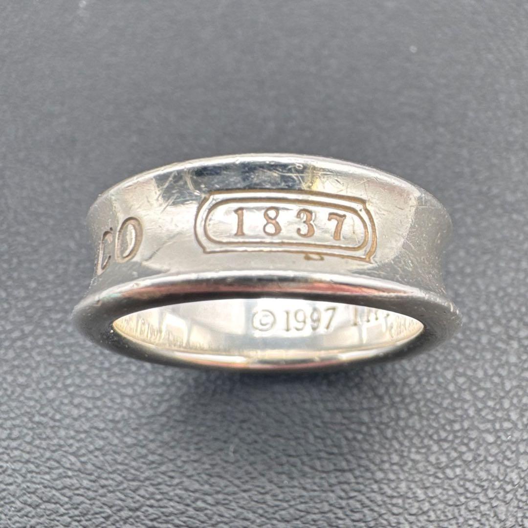 TIFANNY ティファニー ナローリング シルバー925 箱・袋付 12.5号