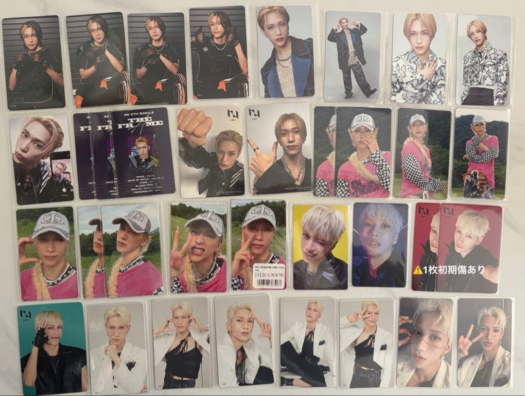 INI 池﨑理人セット　トレカ　缶バ　ポストカード