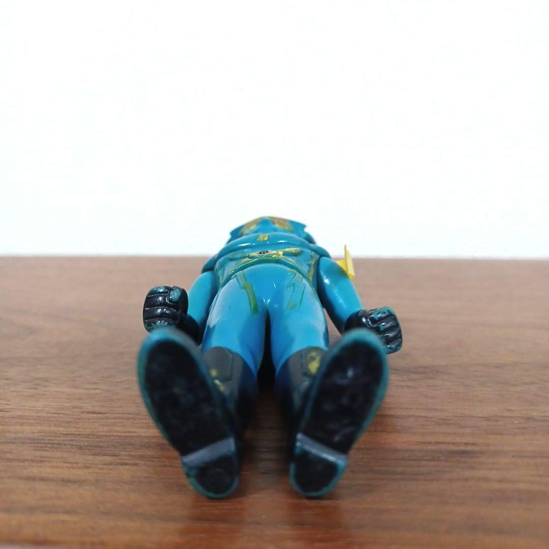 当時もの ポピー製 140㎜「イナズマン」マフラー付き希少ソフビフィギュア