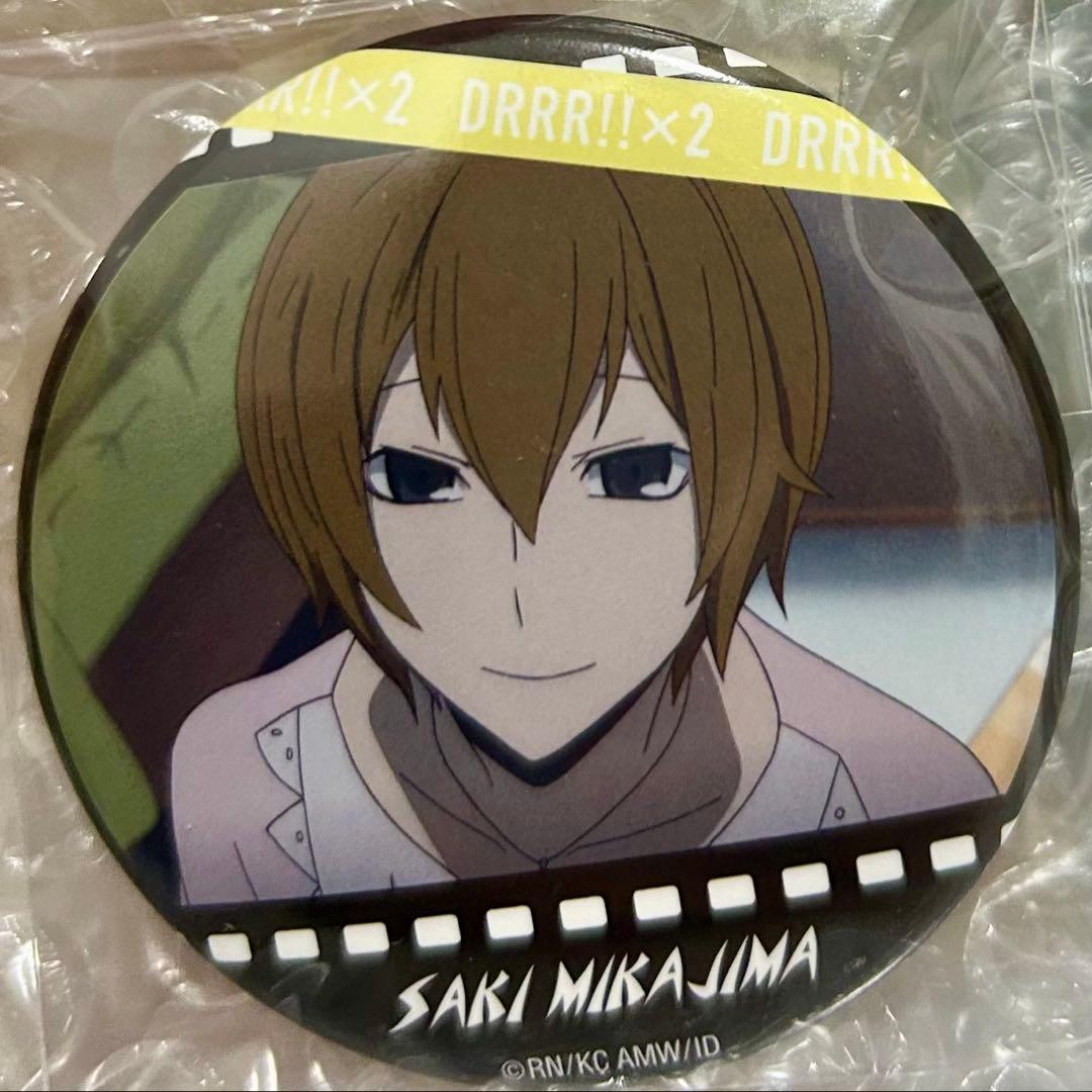 デュラララ!!2 缶バッジ 竜ヶ峰帝人 紀田正臣 三ヶ島沙樹 - メルカリ