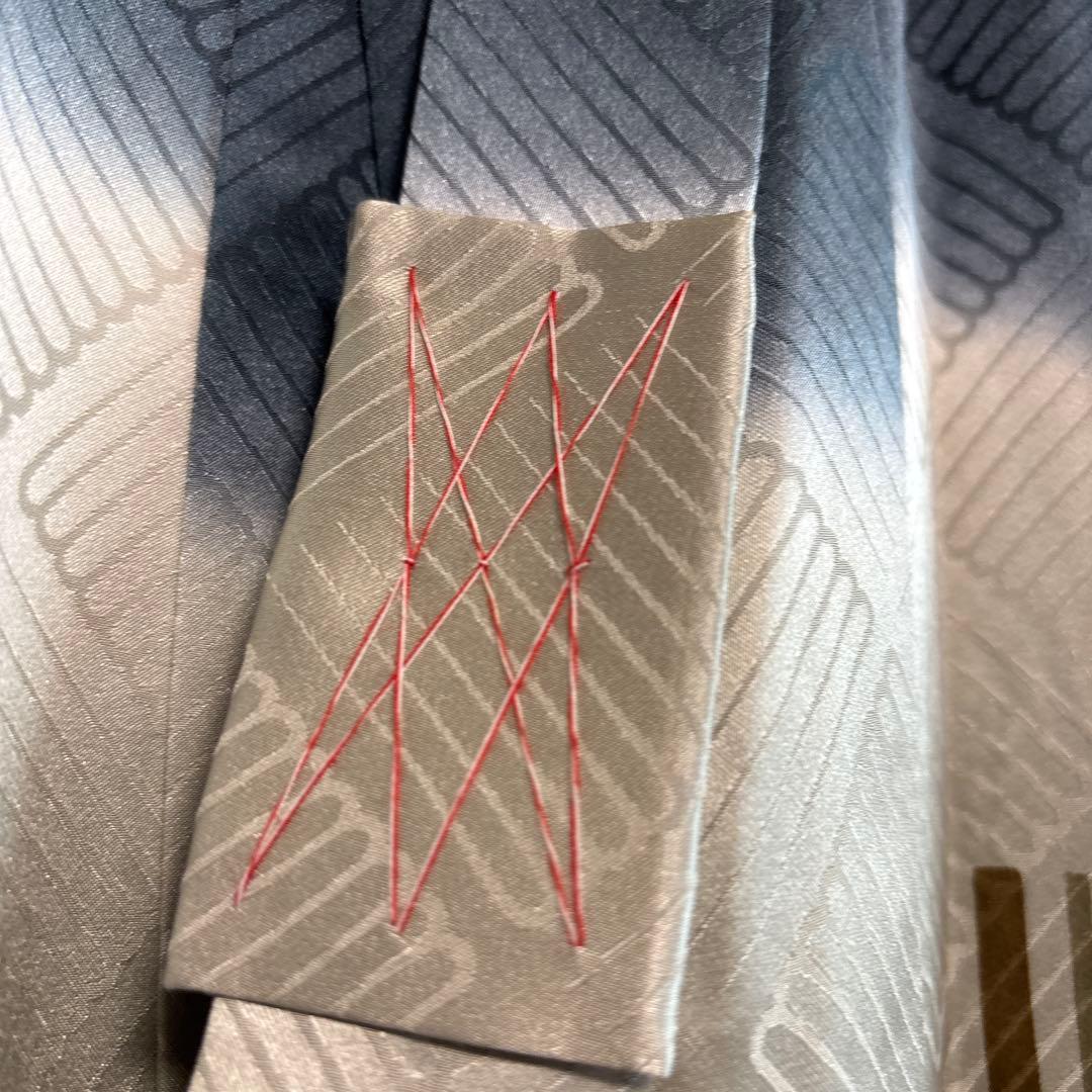 No.12正絹男の子お祝い着　のしめ　　産着　七五三　 新品未使用