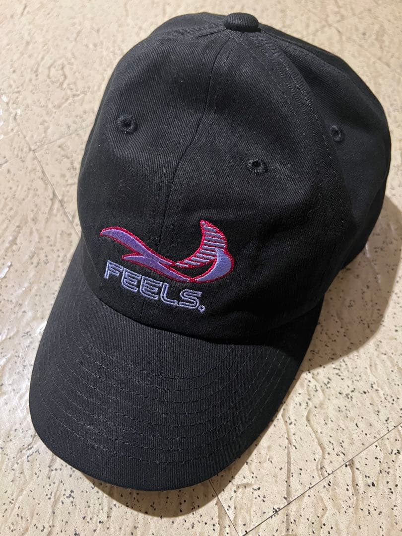 即完売 FEELS. LOGO CAP BLACK 上杉柊平