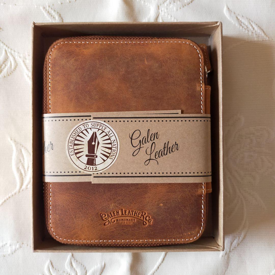 ガレンレザー ペンケース（10本挿し）＊クレイジーホースブラウン