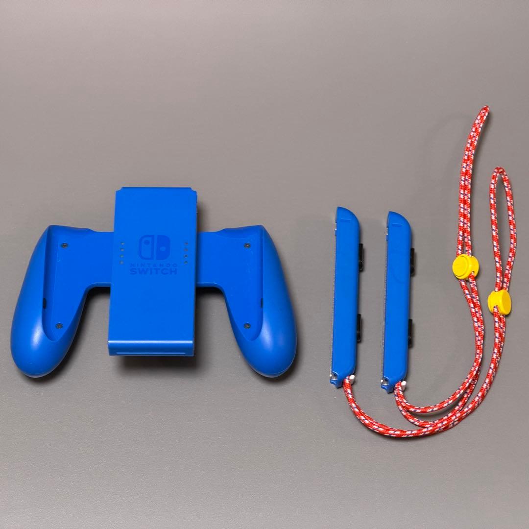 【完動品・おまけ多数】ニンテンドー スイッチ マリオレッド×ブルー セット