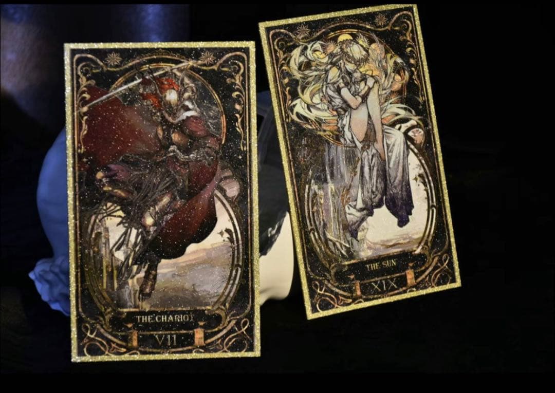 エルデンリング 書き下ろし　タロットカード　22枚　+色紙2枚　おまけ付き