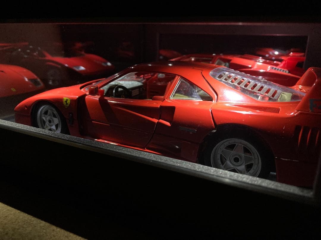 ミニカー用ジオラマ：1/18(1/24)ショールームタイプガレージ／週末SALE