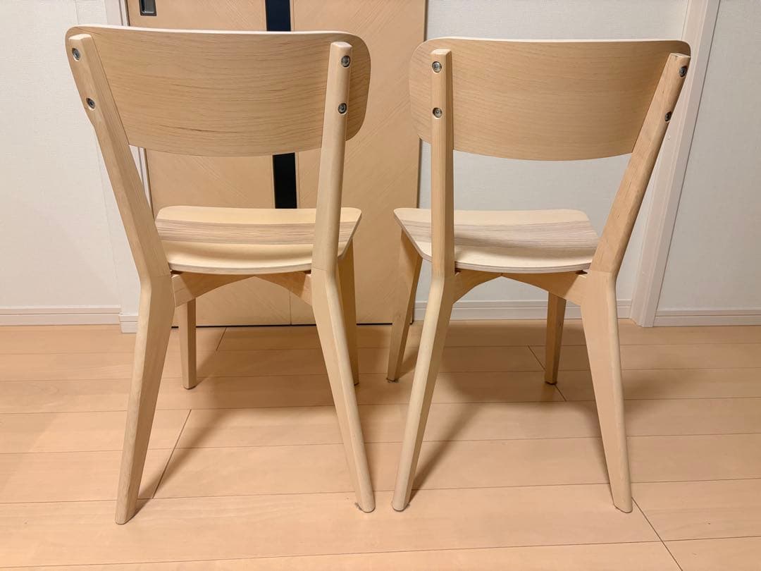 【直接渡し】IKEA LISABO テーブル ダイニング チェア 2脚セット