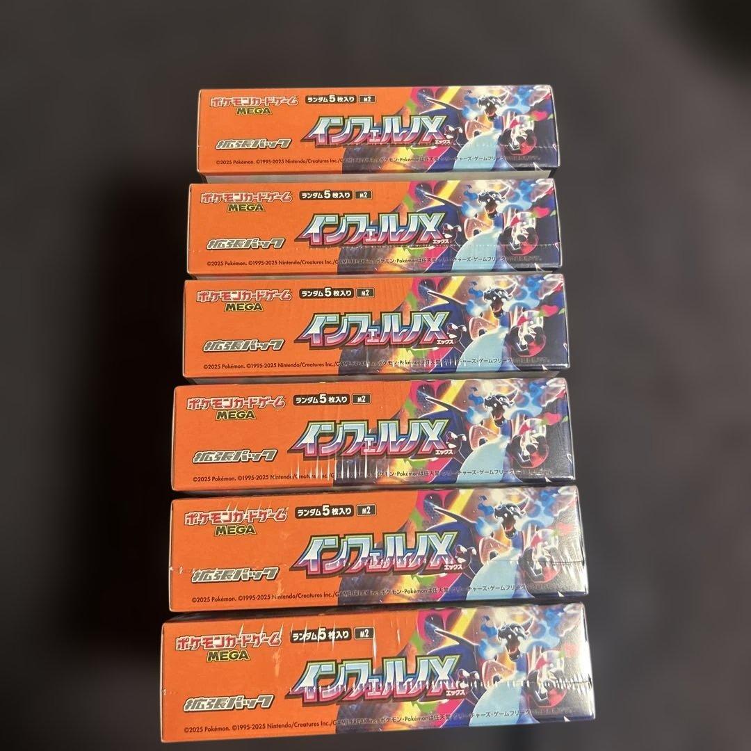 【未開封・シュリンク付き】インフェルノX 6BOX