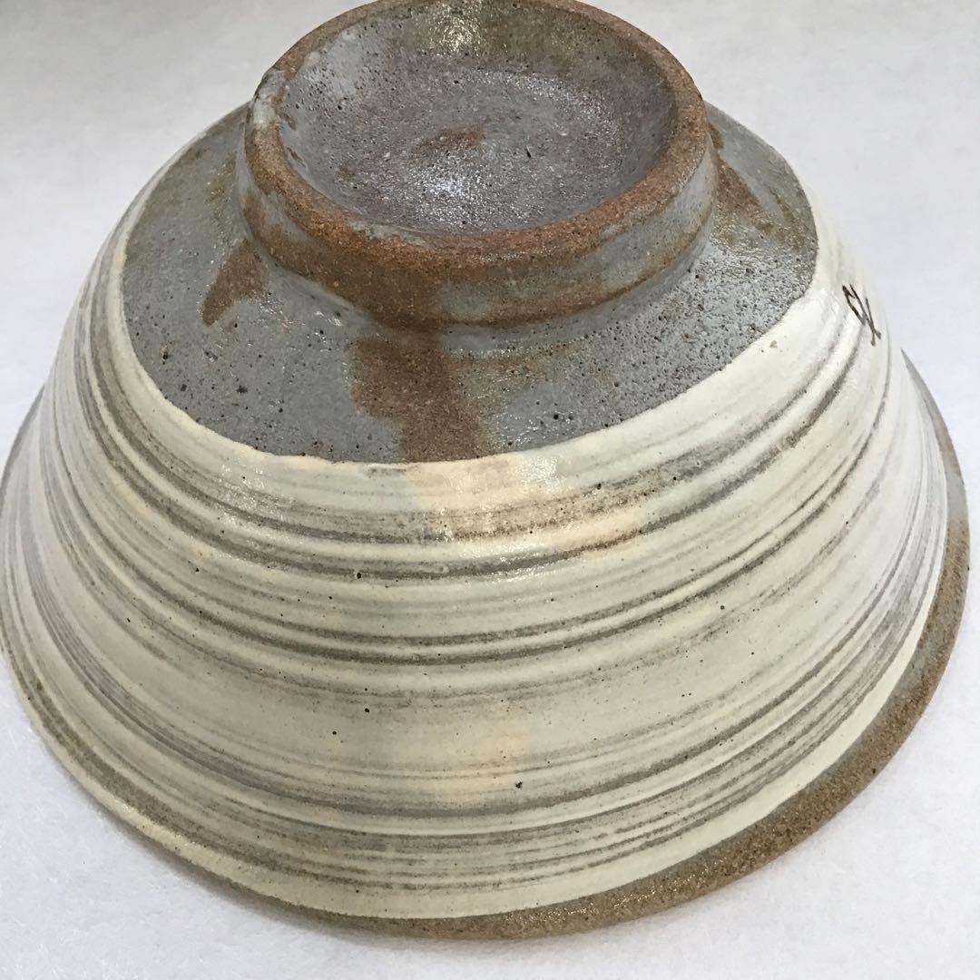 茶道具 茶碗 高麗焼茶碗 楽善斎 刷毛目茶碗 李方子 作 共箱 S217CW