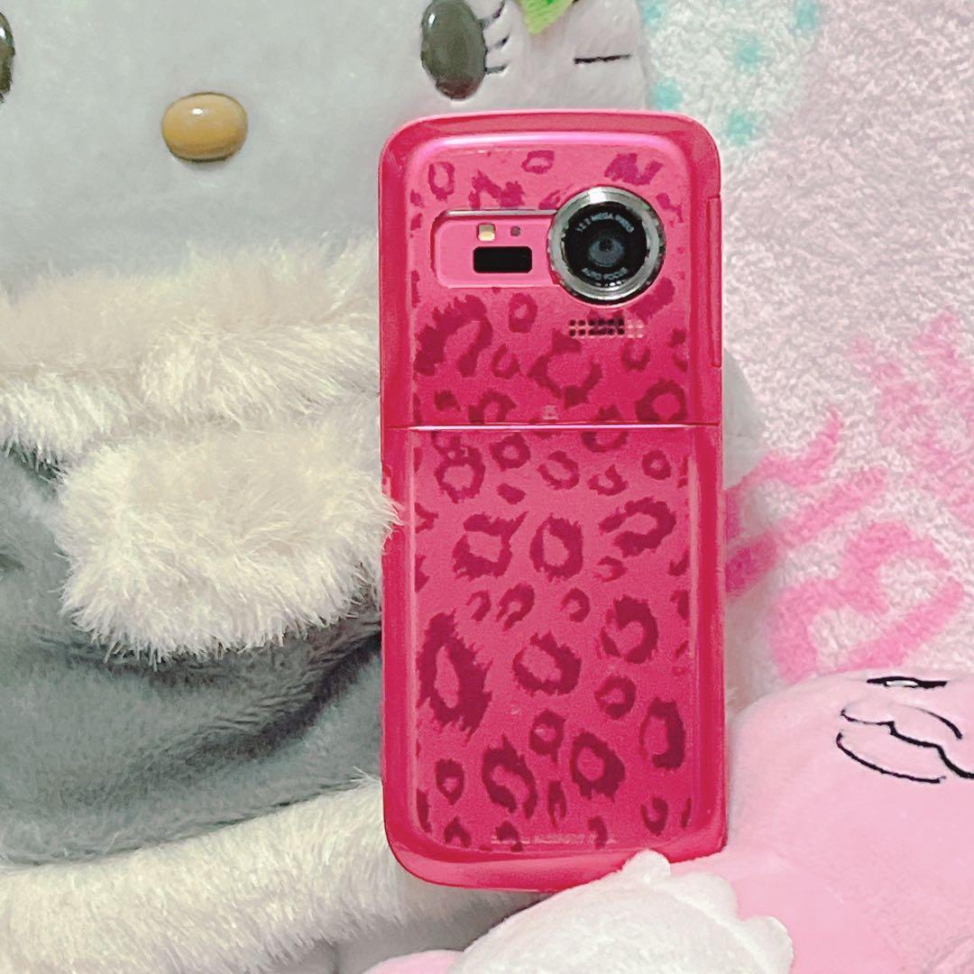 ハート】デコ電/平成レトロ/ガラケー/ギャル/GAL/キティ/凸電 平成