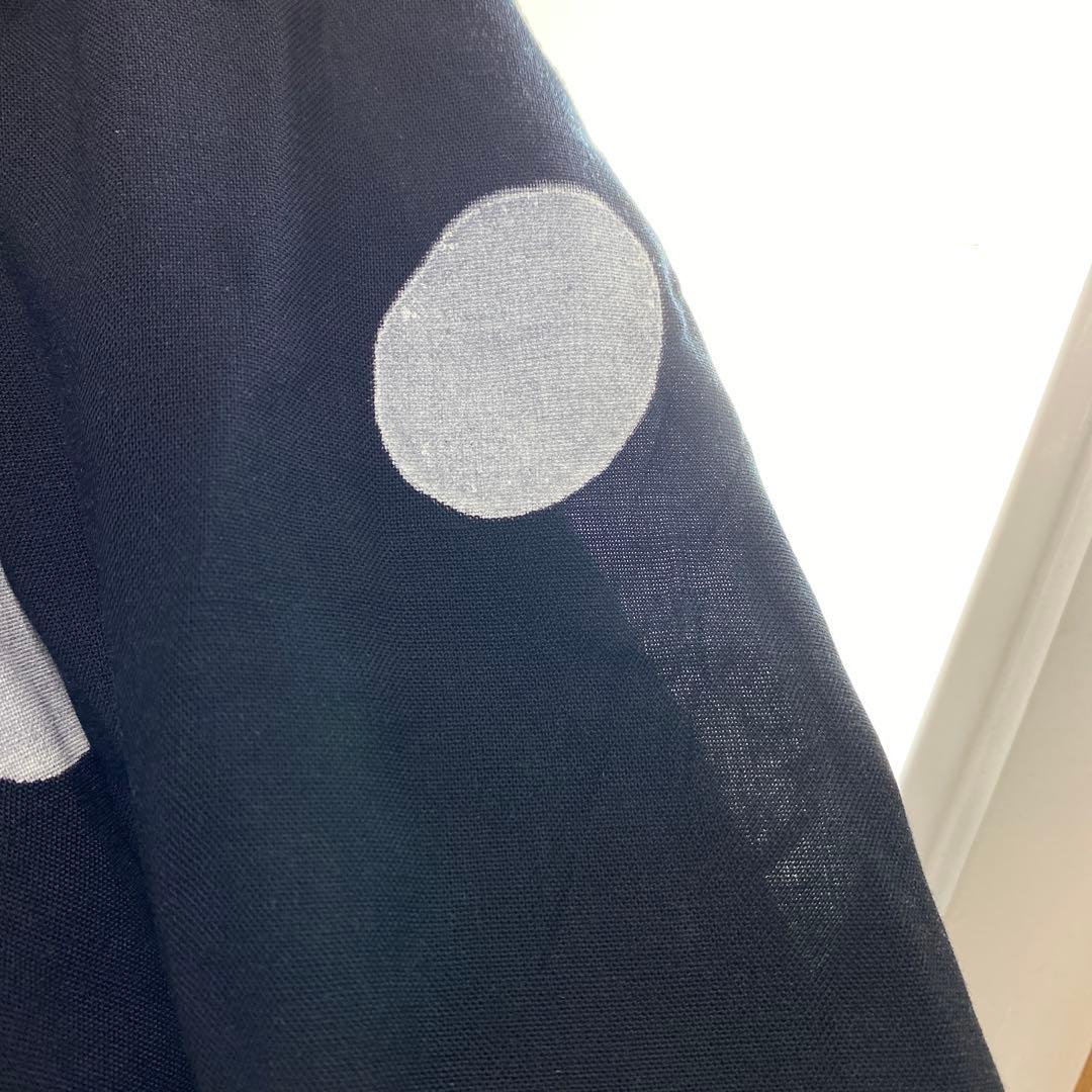 72▢萌 MOYURU ドット柄レーヨンサルエルパンツ TS0609-10