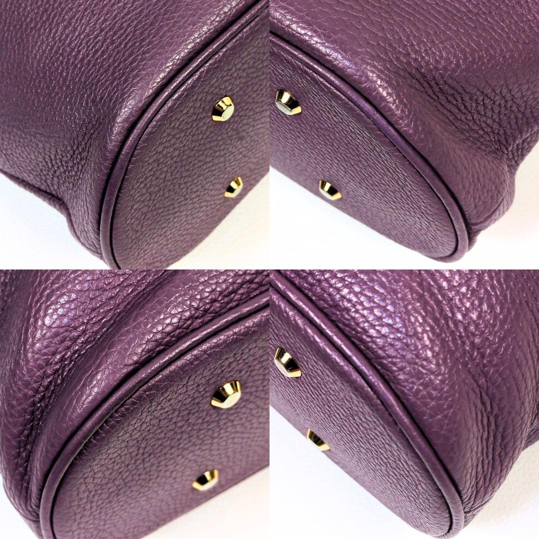 ATAO アタオ ウィークエンド 2way ショルダーバッグ パープル