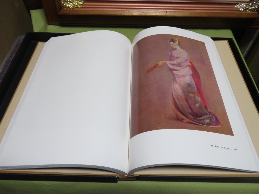 全和鳳 「舞」 油彩 F10号 韓国油彩画巨匠 全和鳳美術館 師:須田国太郎