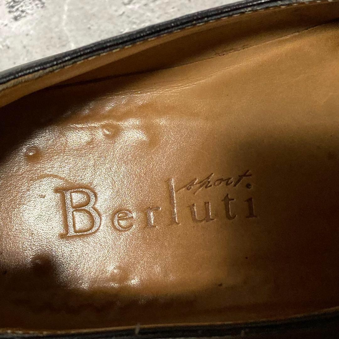 ベルルッティ　Berluti　革靴　レザーローファー　ドレスシューズ　8
