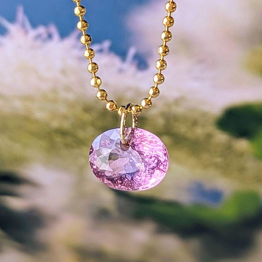 ♢N♢K18 ラベンダーピンクトルマリン 3.57ct　　ペンダントトップ