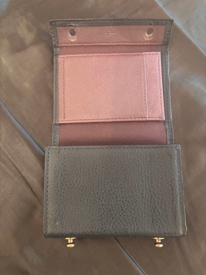 【美品】m+ ミッレフォッリエ Ⅱ P25 クアドレッティ ネイビー×パープル