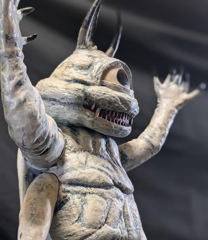 バクラー「スペクトルマン」登場怪獣（マーミット）塗装済完成品