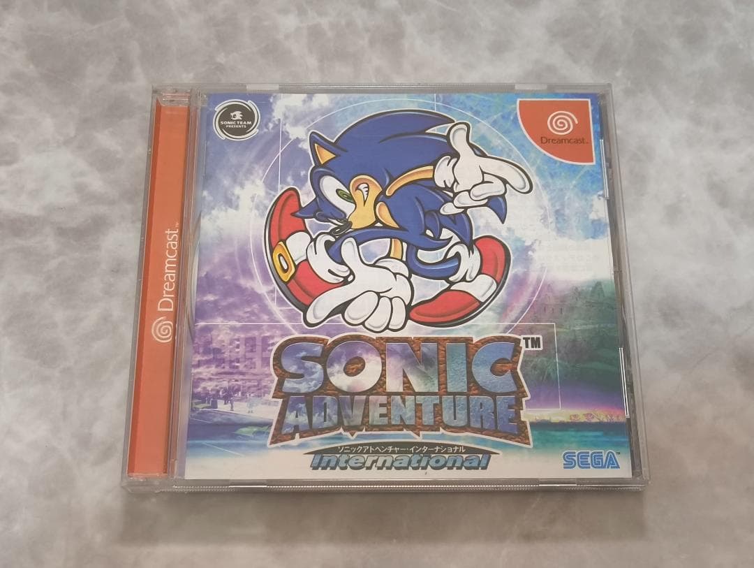 終売品 ソニックアドベンチャー ドリキャス A2ポスター ソニアド