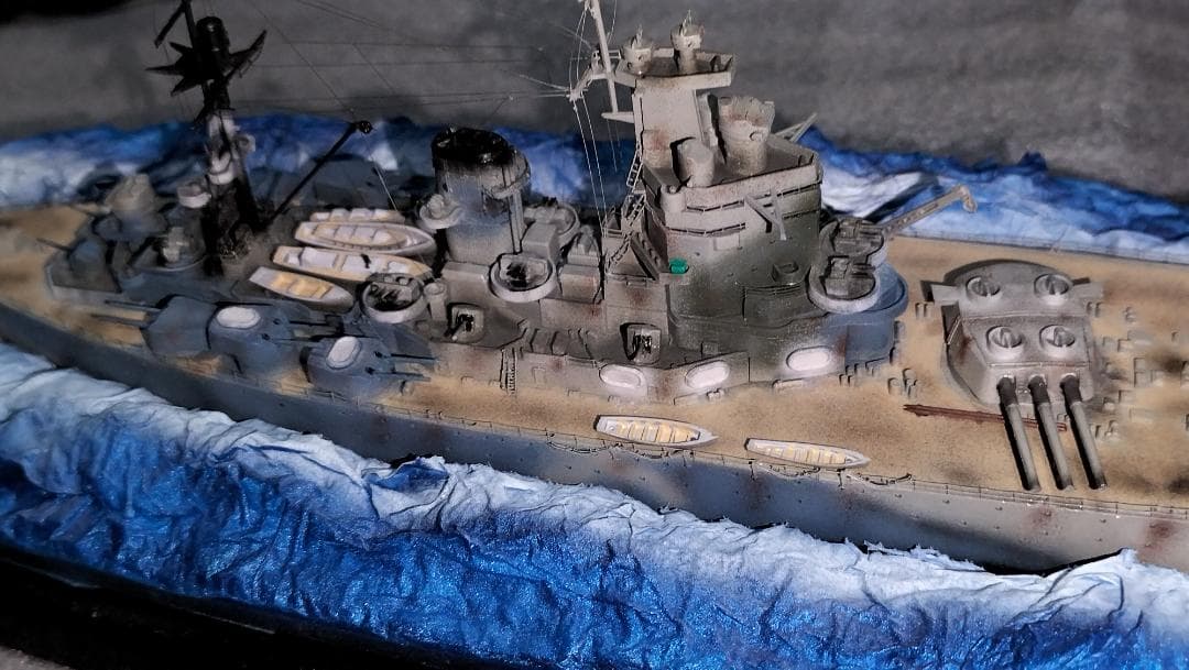 [プラモデル完成品] 1/700 戦艦ネルソン
