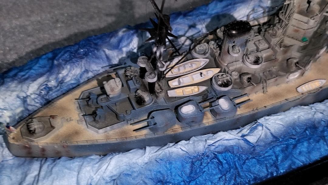 [プラモデル完成品] 1/700 戦艦ネルソン