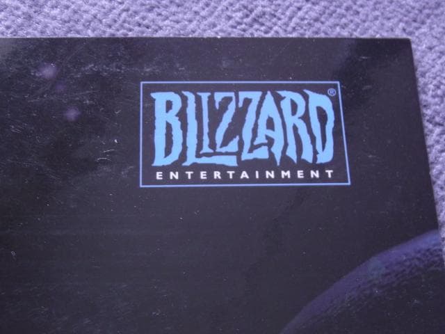 未使用 非売品 PC ポスター スタークラフト STAR CRAFT ブリザード