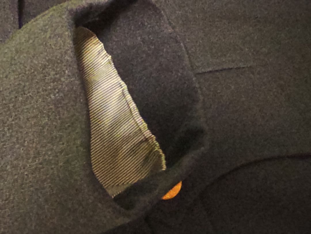 ブルーグレーミリタリージャケット