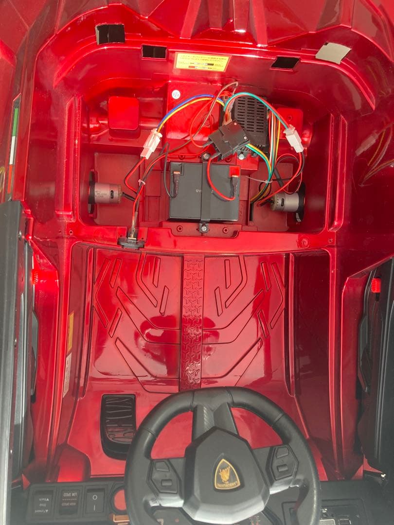 ランボルギーニ Sian 赤 ミニカー 中古　動作確認済