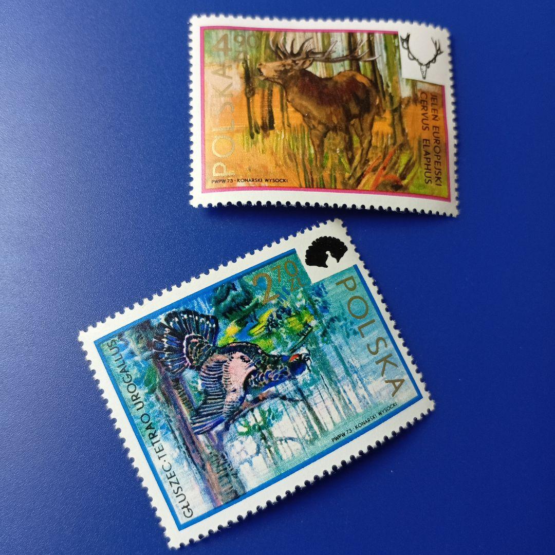 9472 外国切手 ポーランド 1970年代 動物 狩猟 8枚セット - メルカリ