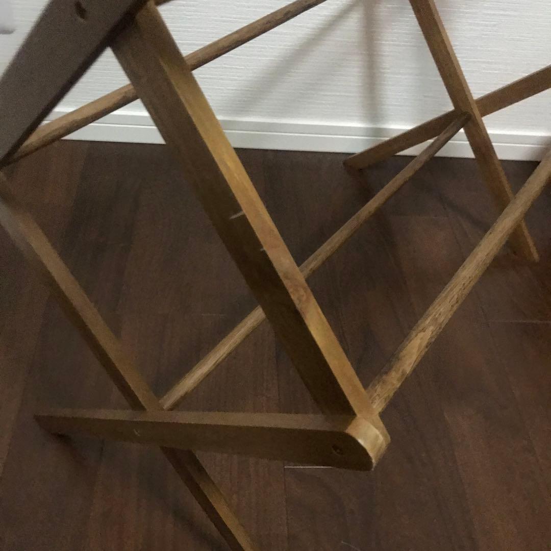 木製折り畳み洗濯物干し　ザラホーム