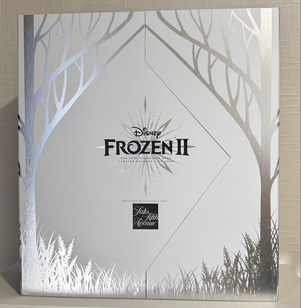 ディズニー アナと雪の女王 SAKSリミテッドドール アナ＆エルサ LE1000