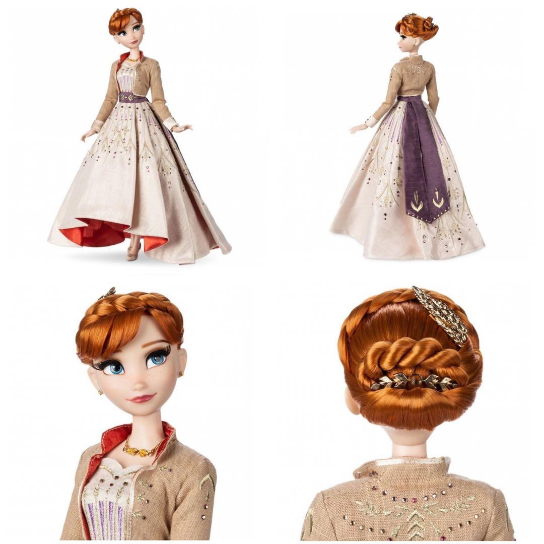 ディズニー アナと雪の女王 SAKSリミテッドドール アナ＆エルサ LE1000