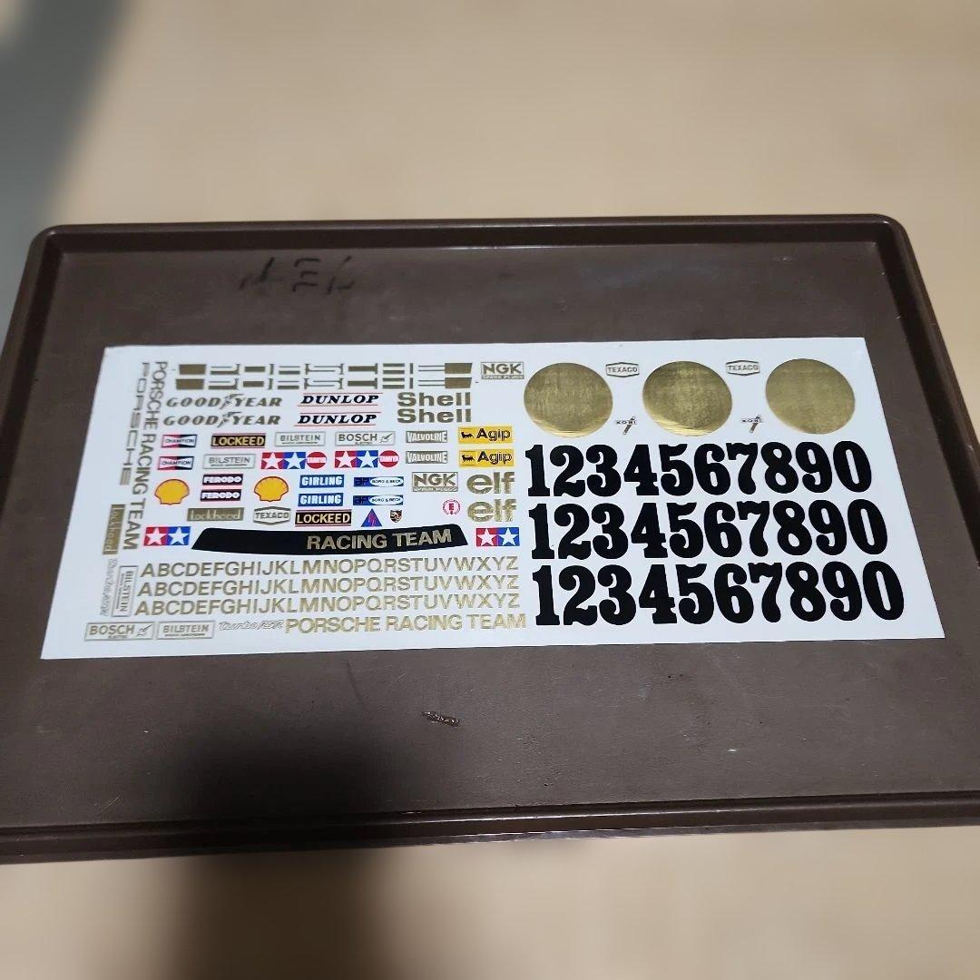 タミヤRC1/12希少当時物ポルシェ934 そろそろ取消ます ジャンク - メルカリ