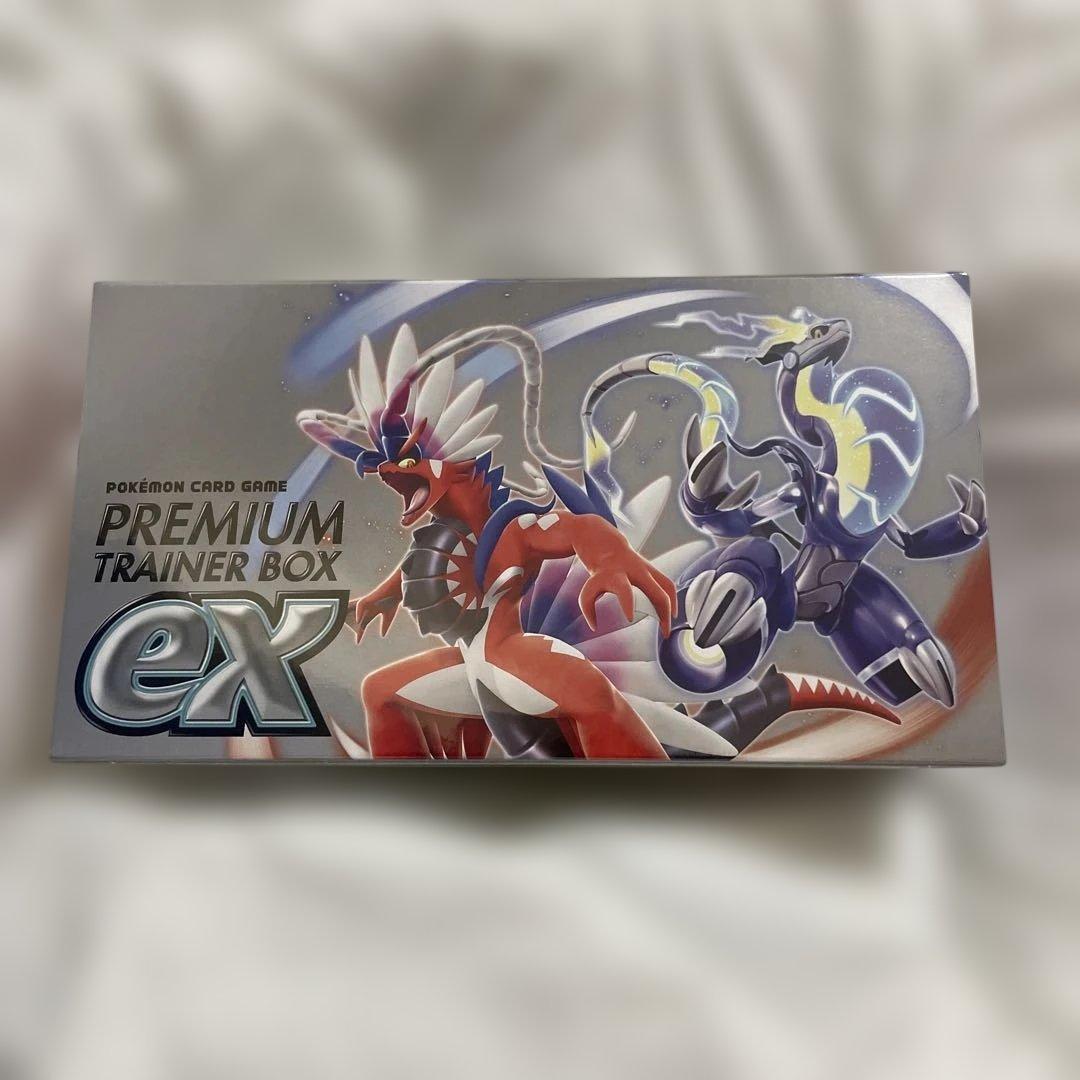 ポケカ プレミアムトレーナーボックスex 未開封シュリンク付き - メルカリ