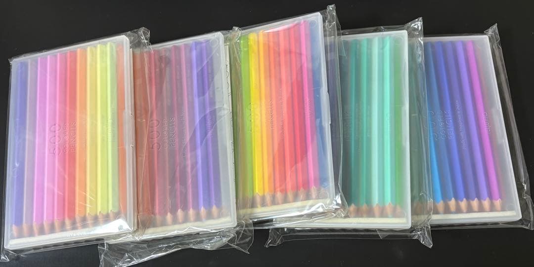 フェリシモ 500色 色えんぴつ 新品未開封