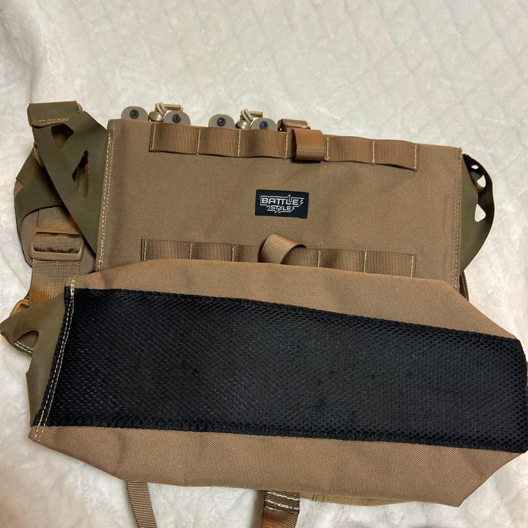 サバゲー プレートキャリア バンダリア ポーチ ホルダーセット