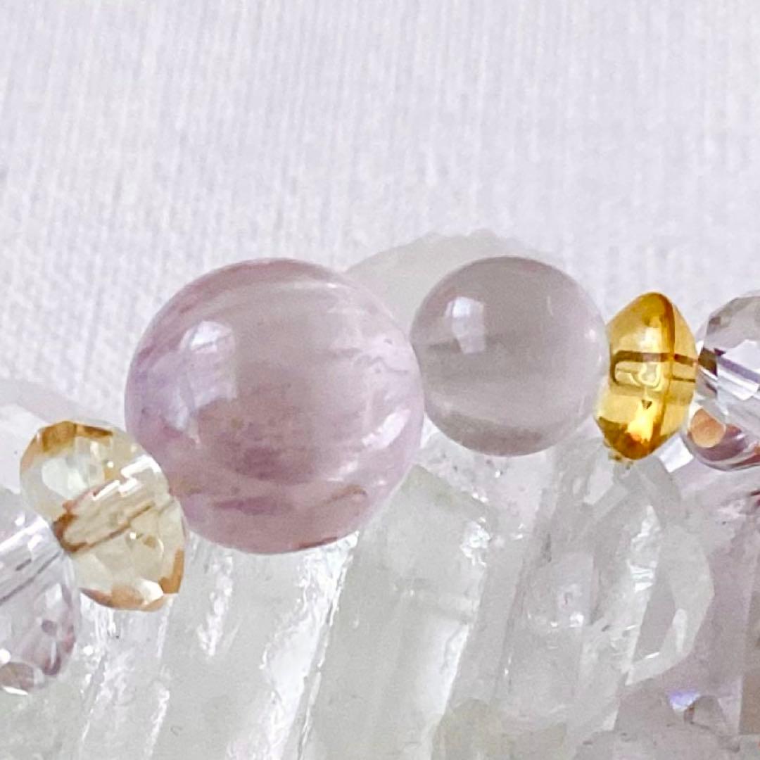 天然石★ブレスレット ストロベリークォーツ ♪ 374