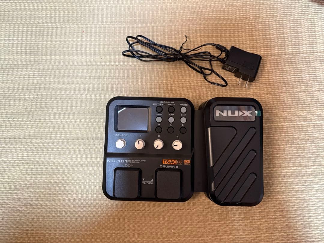 s*g様 NUX ニューエックス MG-101 マルチエフェクター Amazon | ニューエックス NUX マルチエフェクター 25種類のアンプ