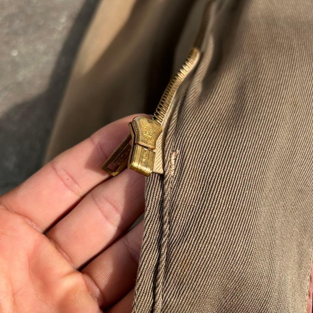 1950s-1960s レーヨンギャバジン　スポーツjkt vintage