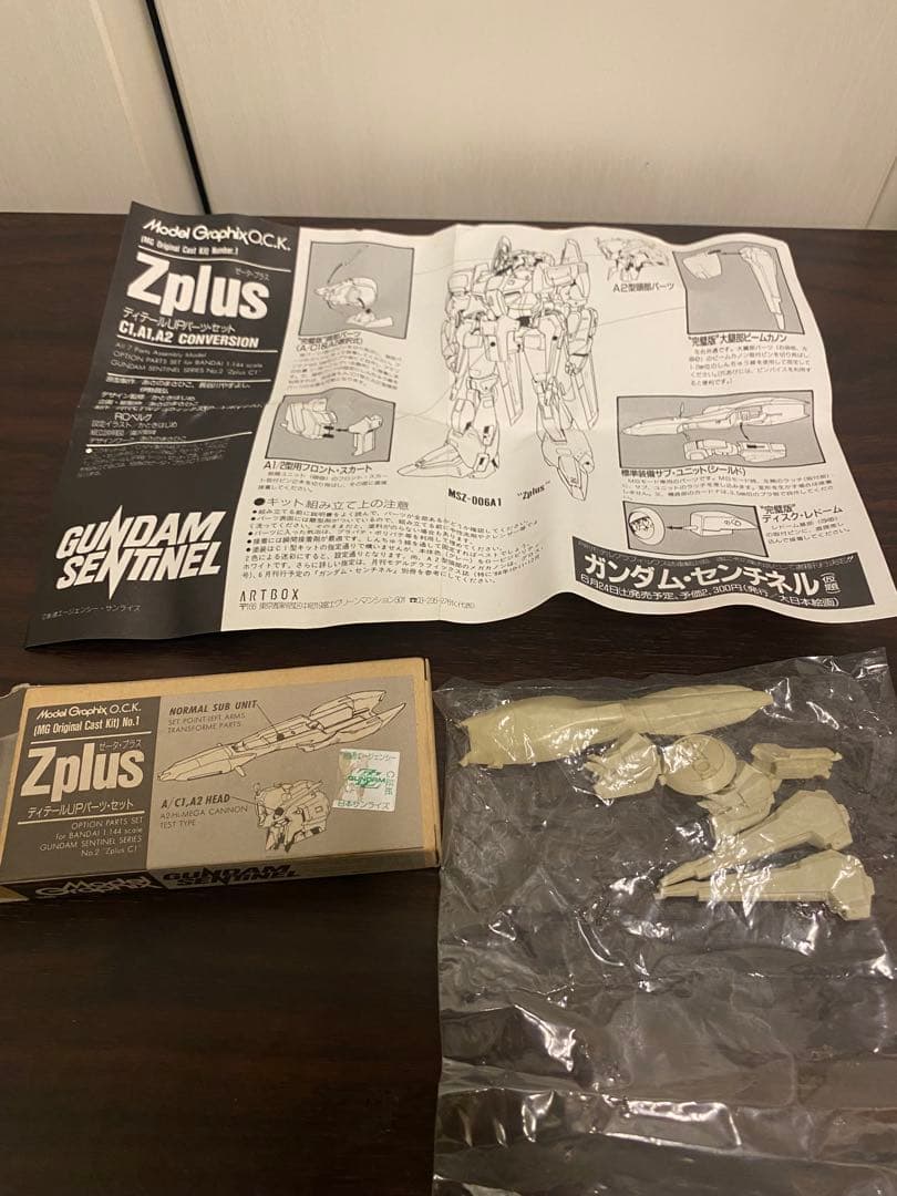 ゼータプラス　ディティールアップパーツセットZplus ガンダムセンチネル