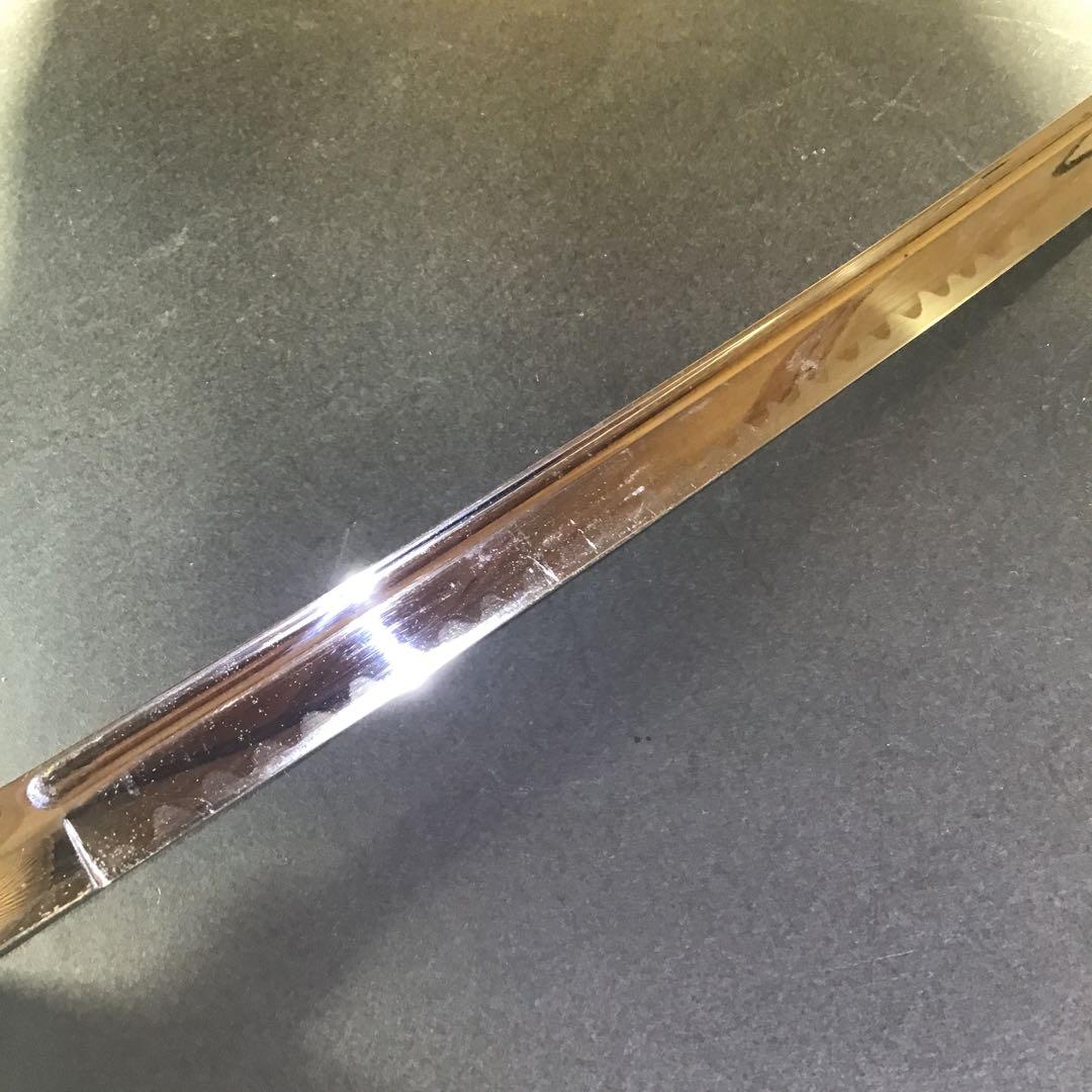 戦前昭和　指揮刀　丸ニ鷹の羽家紋　特注サーベル