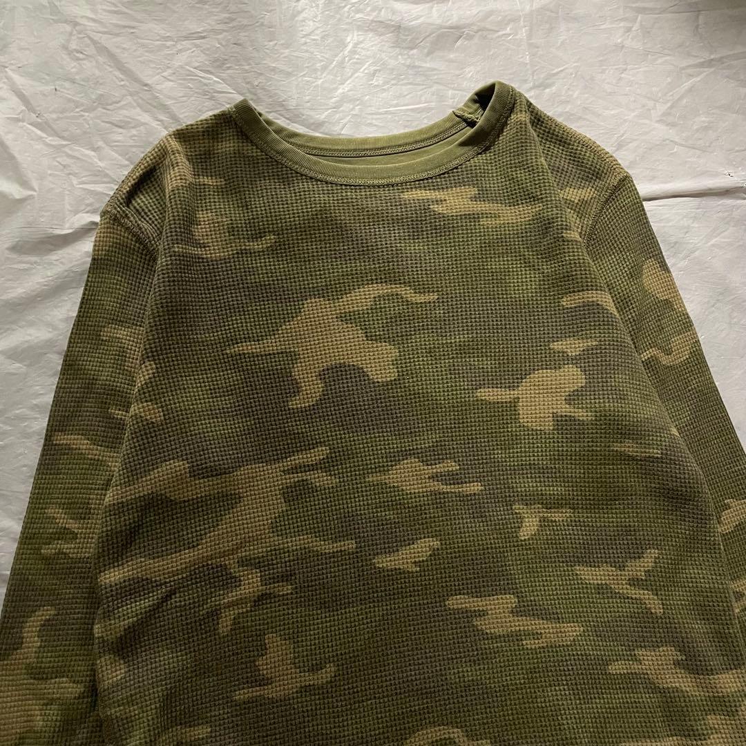 00s OLD GAP サーマル 迷彩 カモ ロンT archive y2k - メルカリ