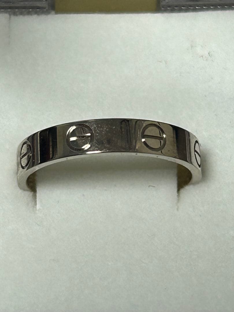 カルティエ(Cartier) カルティエ ラブリング18KWG ＃54