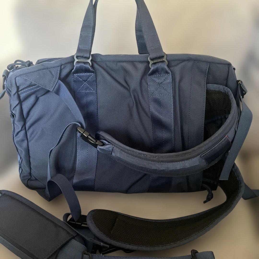 ぐ*う様 BRIEFING✖️BEAMS ビジネスバッグ　ネイビー　ビームス　ブ