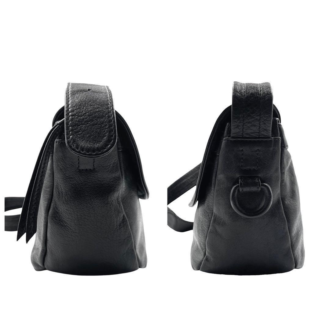 マッキー ゲンテン ショルダーバッグ 斜めがけ ゴートベーシック 山羊革